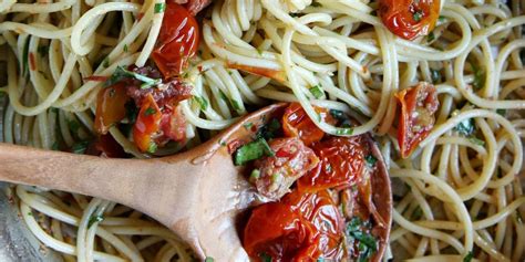 best-roasted-tomato-spaghetti-recipe-delishcom image