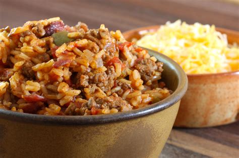 skillet-spanish-rice-with-ground-beef-recipe-classic image