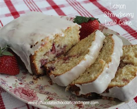 lemon-strawberry-loaf-cake-chocolate-chocolate image