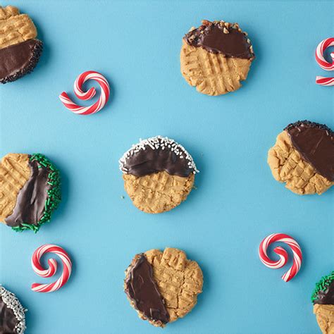 skippy-chocolate-dipped-peanut-butter-cookies image