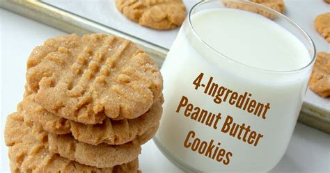 4-ingredient-peanut-butter-cookies-no-gluten-no image