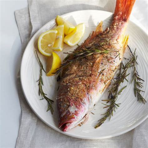 grilled-whole-snapper-recipe-food-wine image