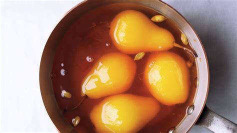 poached-pears-with-cardamom-and-saffron-recipe-bon image