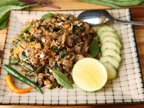 fried-rice-with-blistered-green-beans-and-basil image