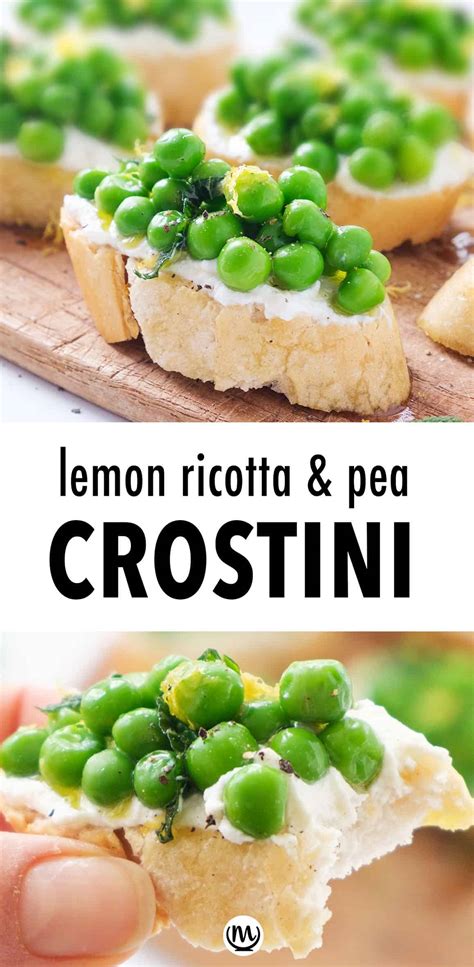 crostini-with-ricotta-peas-the-clever-meal image
