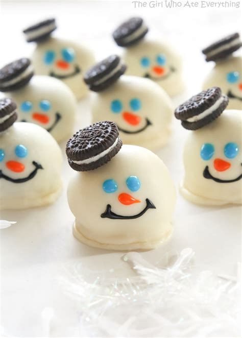 melted-snowmen-oreo-balls-the-girl-who-ate-everything image