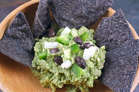 guacamole-with-black-beans-veggies-by-candlelight image