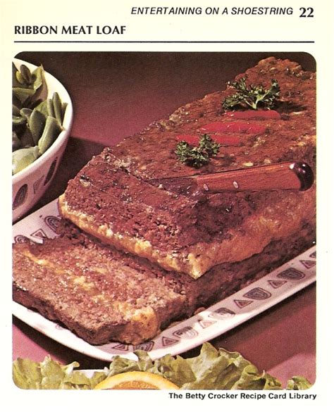 ribbon-meat-loaf-vintage-recipe-cards image