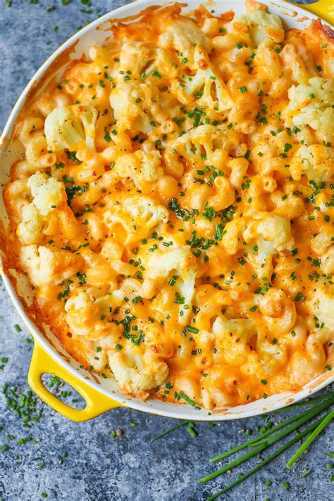skinny-cauliflower-mac-and-cheese-damn-delicious image