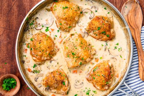 best-chicken-fricassee-recipe-how-to-make-delish image