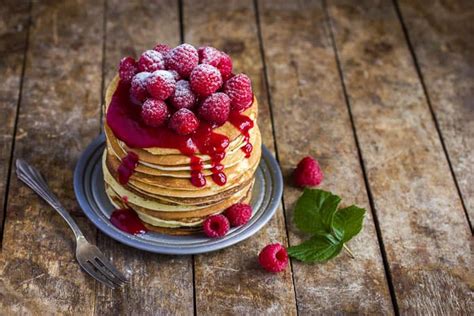 raspberry-almond-flour-pancakes-the-wicked-noodle image