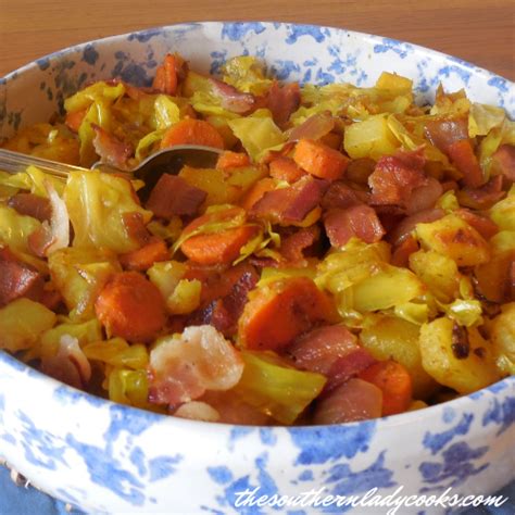 cabbage-bacon-and-potato-skillet-the-southern image