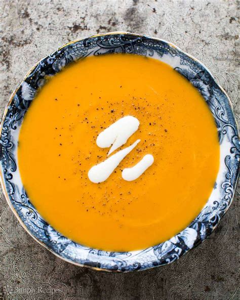 creamy-sweet-potato-soup-recipe-simply image
