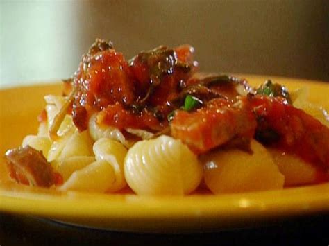 spicy-sausage-sauce-recipe-michael-chiarello-food-network image