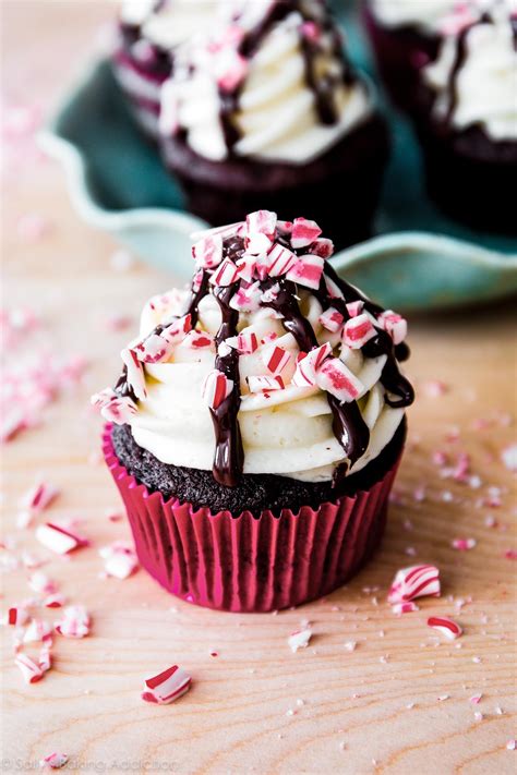peppermint-mocha-cupcakes-sallys-baking-addiction image