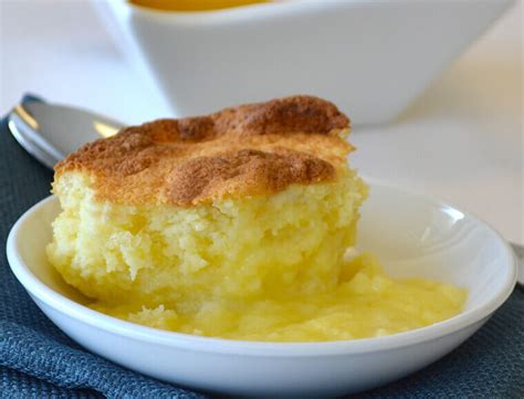 baked-lemon-pudding-cake-recipe-land-olakes image