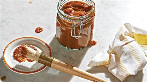 ancho-chile-bbq-sauce-recipe-finecooking image