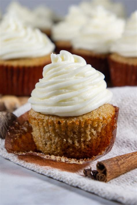 spice-cupcakes-with-cream-cheese-frosting-the-flour image