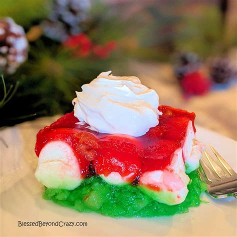 red-and-green-christmas-gelatin-salad-blessed image