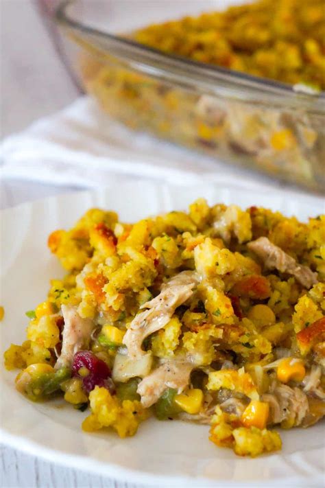 chicken-casserole-with-stuffing-this-is-not-diet-food image