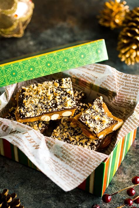 chocolate-almond-toffee-just-one-cookbook image