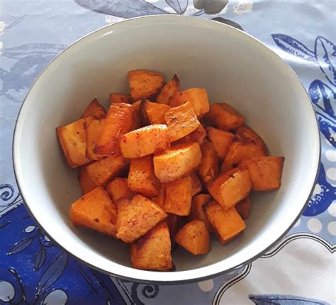 spicy-roasted-sweet-potatoes-simple-nourished-living image