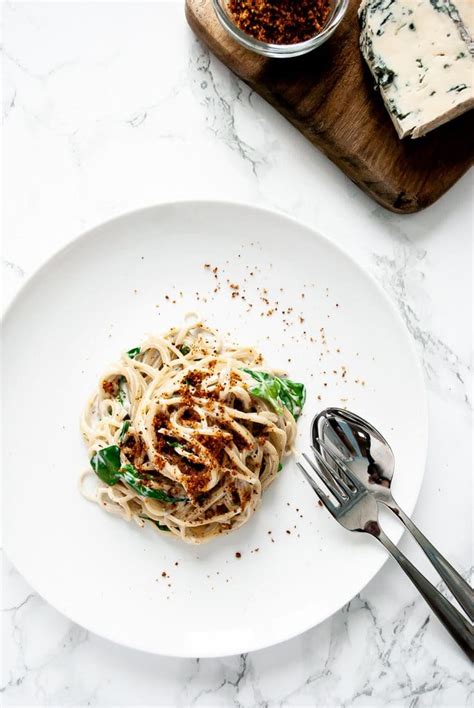 spaghetti-gorgonzola-love-good-stuff image