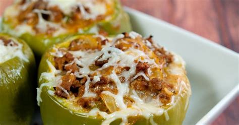 ground-beef-and-sausage-stuffed-bell-peppers image
