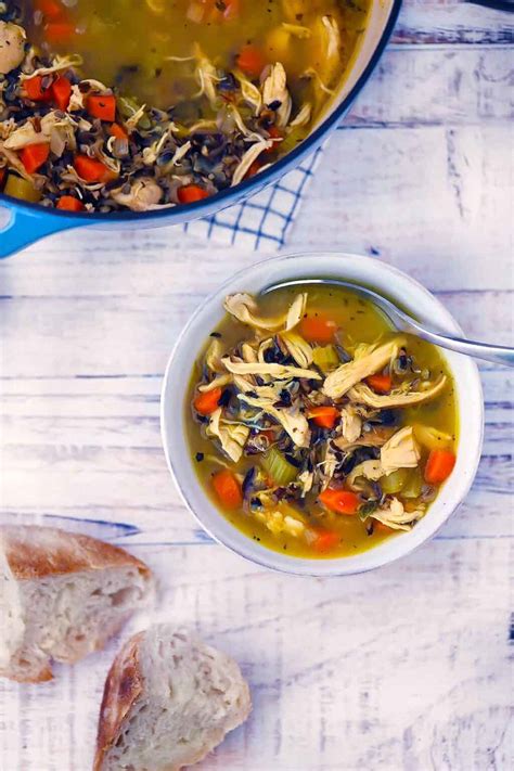 chicken-and-wild-rice-soup image