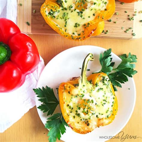 breakfast-stuffed-peppers-recipe-low-carb-gluten-free image