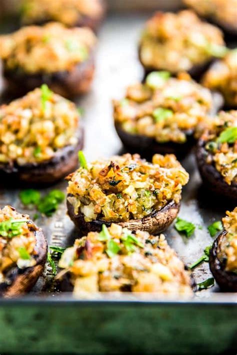 easy-stuffed-mushrooms-with-garlic-and-parmesan image
