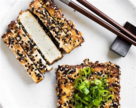 sesame-crusted-tofu-recipe-sidechef image
