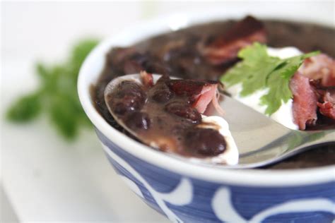 cuban-black-bean-soup-with-smoked-ham-hock-the image