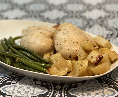 sheet-pan-chicken-dinner-for-two-recipe-allrecipes image