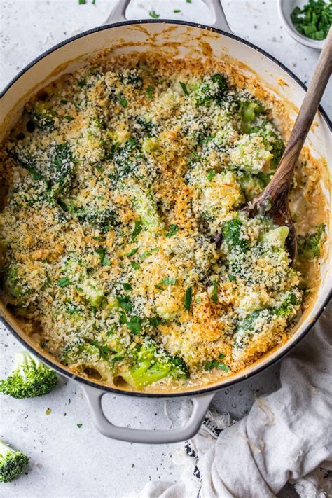 broccoli-bake-easy-cheesy-broccoli-casserole-wellplatedcom image