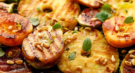 sauteed-pineapple-with-honey-and-pine-nuts-fareway image
