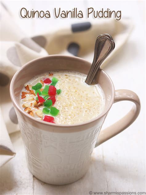 quinoa-vanilla-pudding-recipe-easy-breakfast image