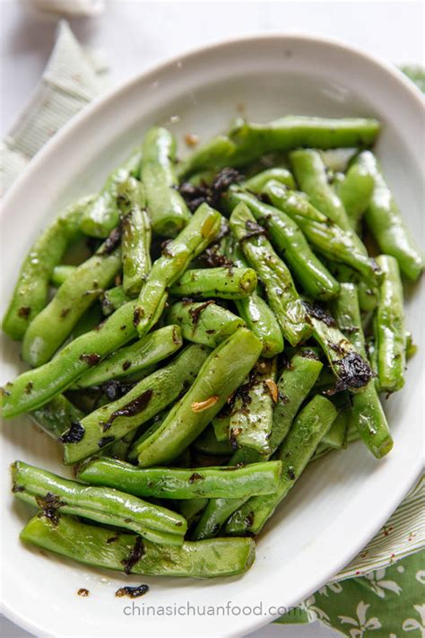 green-beans-with-chinese-olive-vegetable-china image