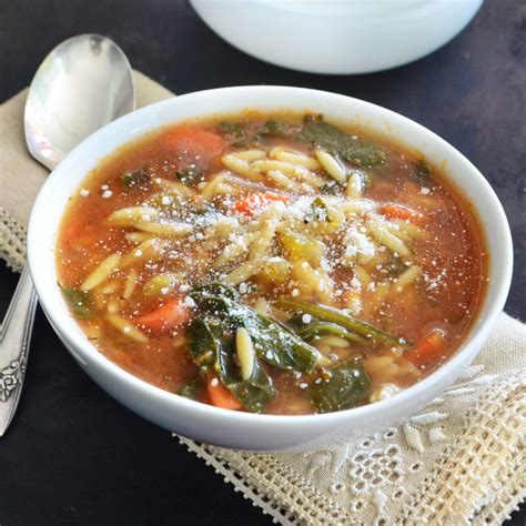 tomato-orzo-soup-phoebes-pure-food image