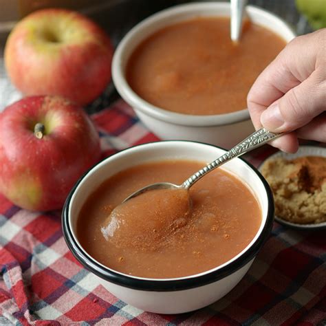 cinnamon-brown-sugar-slow-cooker-applesauce image