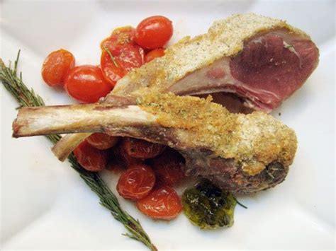 rack-of-lamb-with-dijon-crust-and-rosemary-cherry image