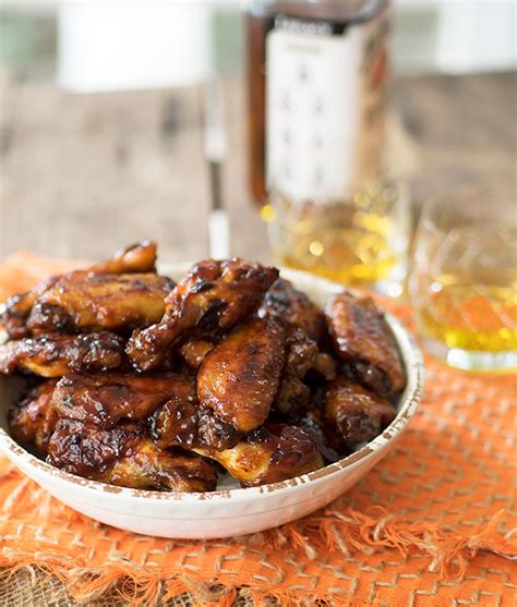 baked-bourbon-maple-chicken-wings-belly-rumbles image