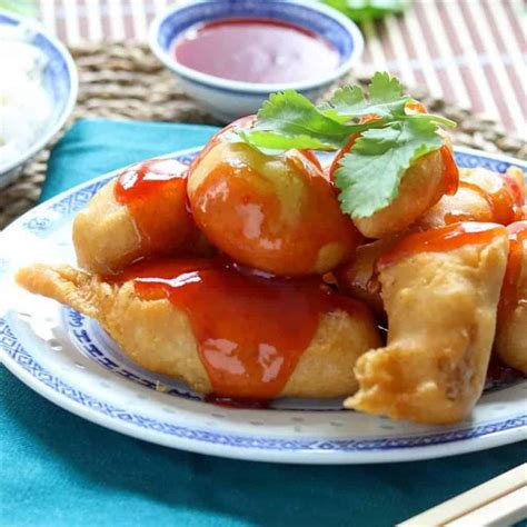 sweet-and-sour-chicken-balls-hong-kong-style image