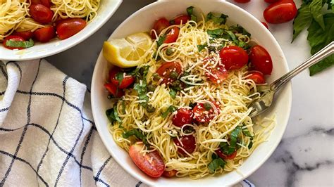 cold-lemon-capellini-salad-recipe-mashed image
