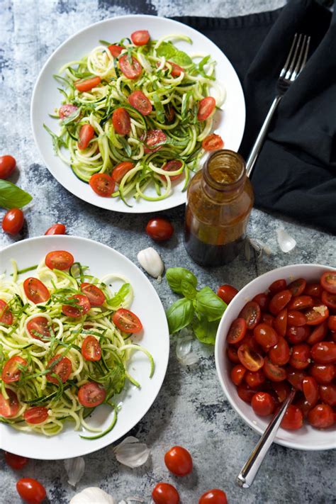 simple-no-cook-zucchini-caprese-salad-with-salt image