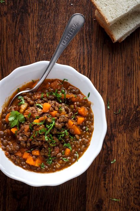 green-lentil-stew-recipe-eatwell101 image