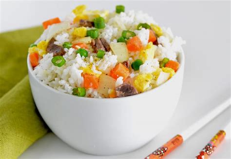 chinese-fried-rice-with-beef-and-vegetables image