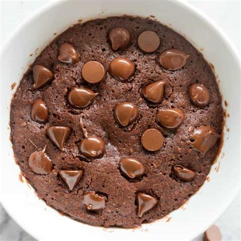 100-calorie-chocolate-mug-cake-no-egg-no-milk image