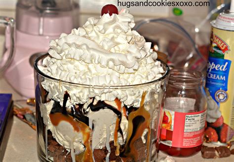 brownie-ice-cream-sundae-trifle-hugs-and-cookies image