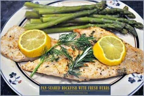 pan-seared-rockfish-w-fresh-herbs-the-grateful-girl image